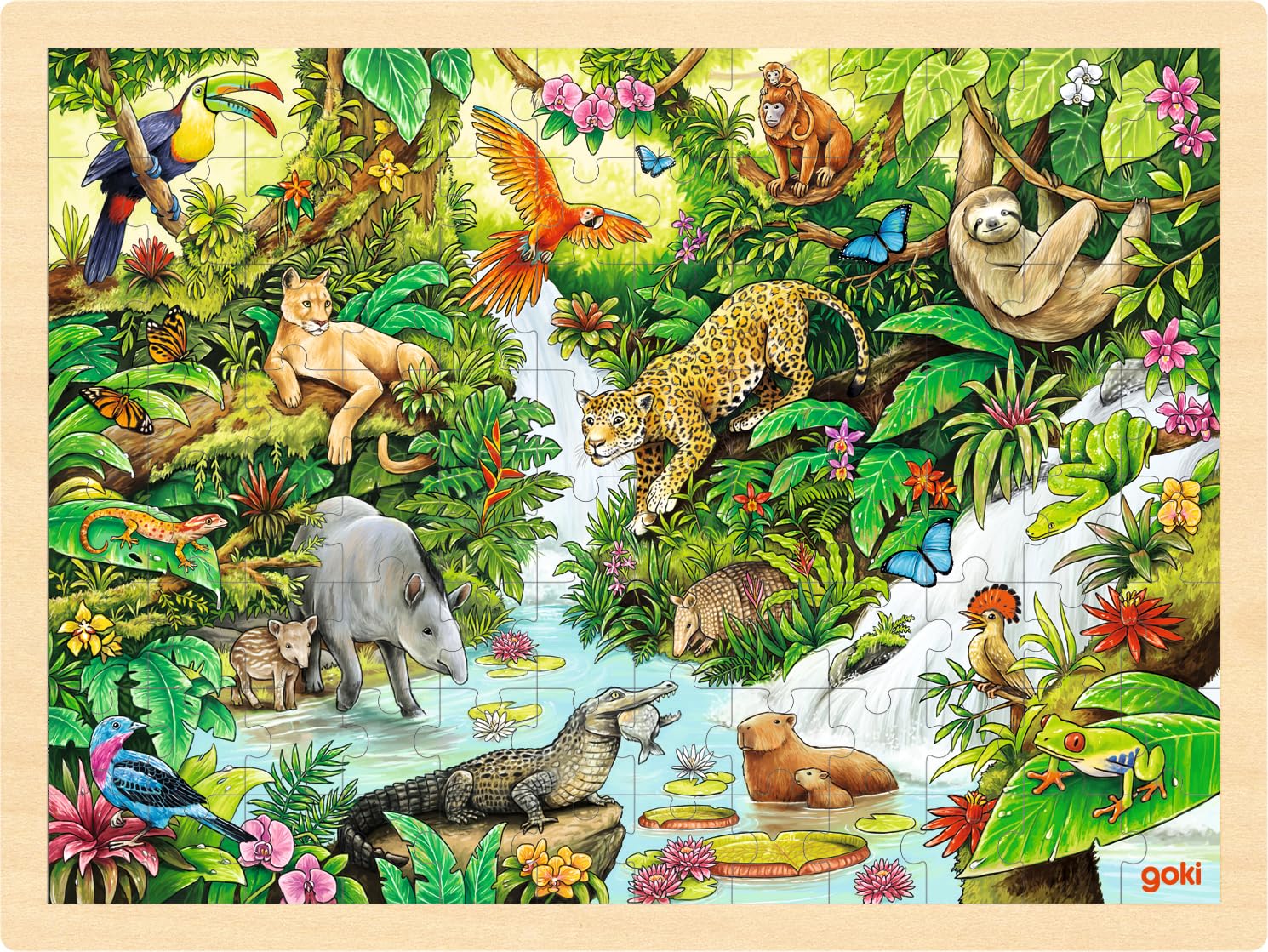 GOKI Puzzle in the jungle