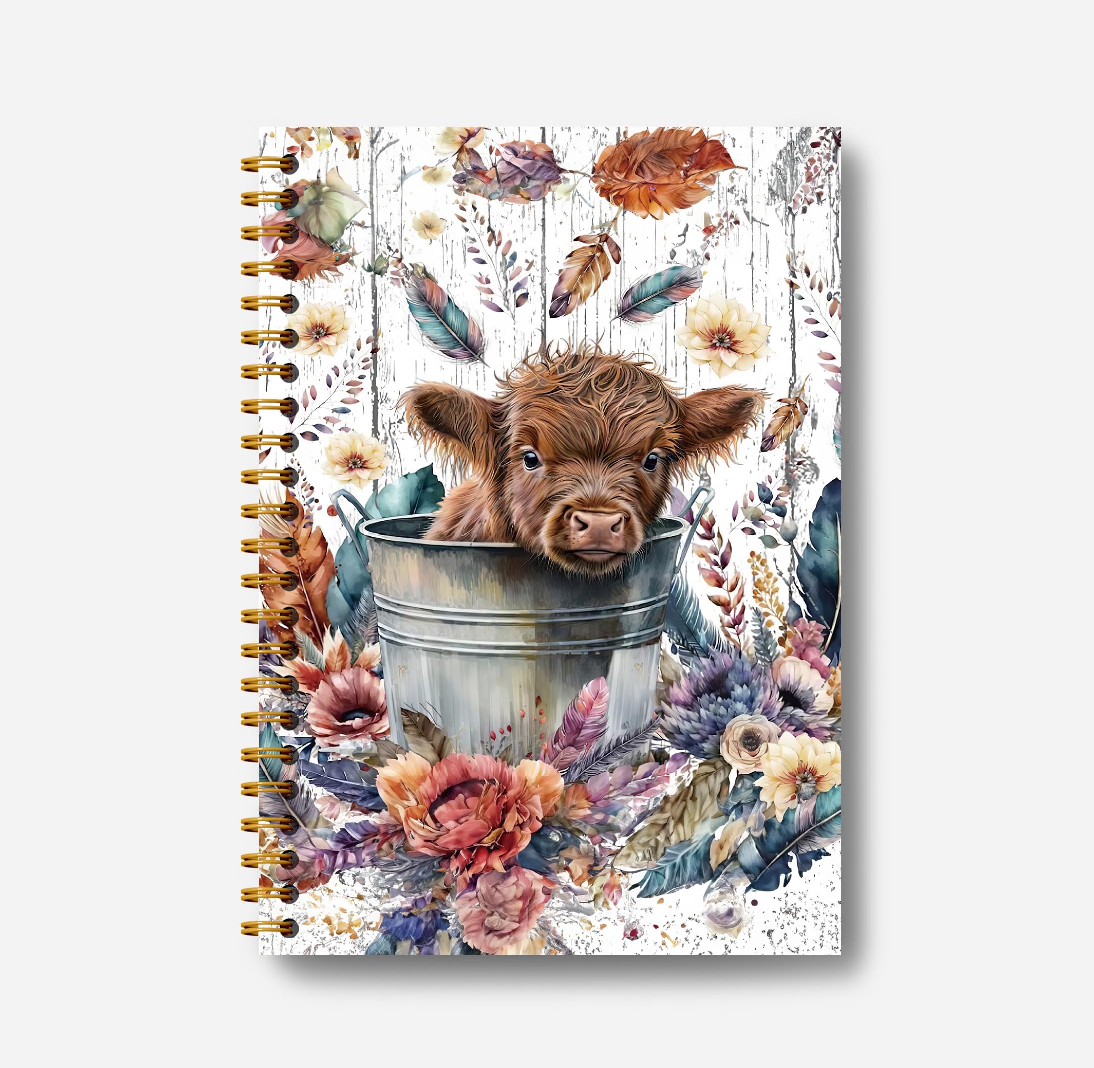 Carnet de notes Highland Cow à spirale pour ne plus perdre vos idées importantes - 7