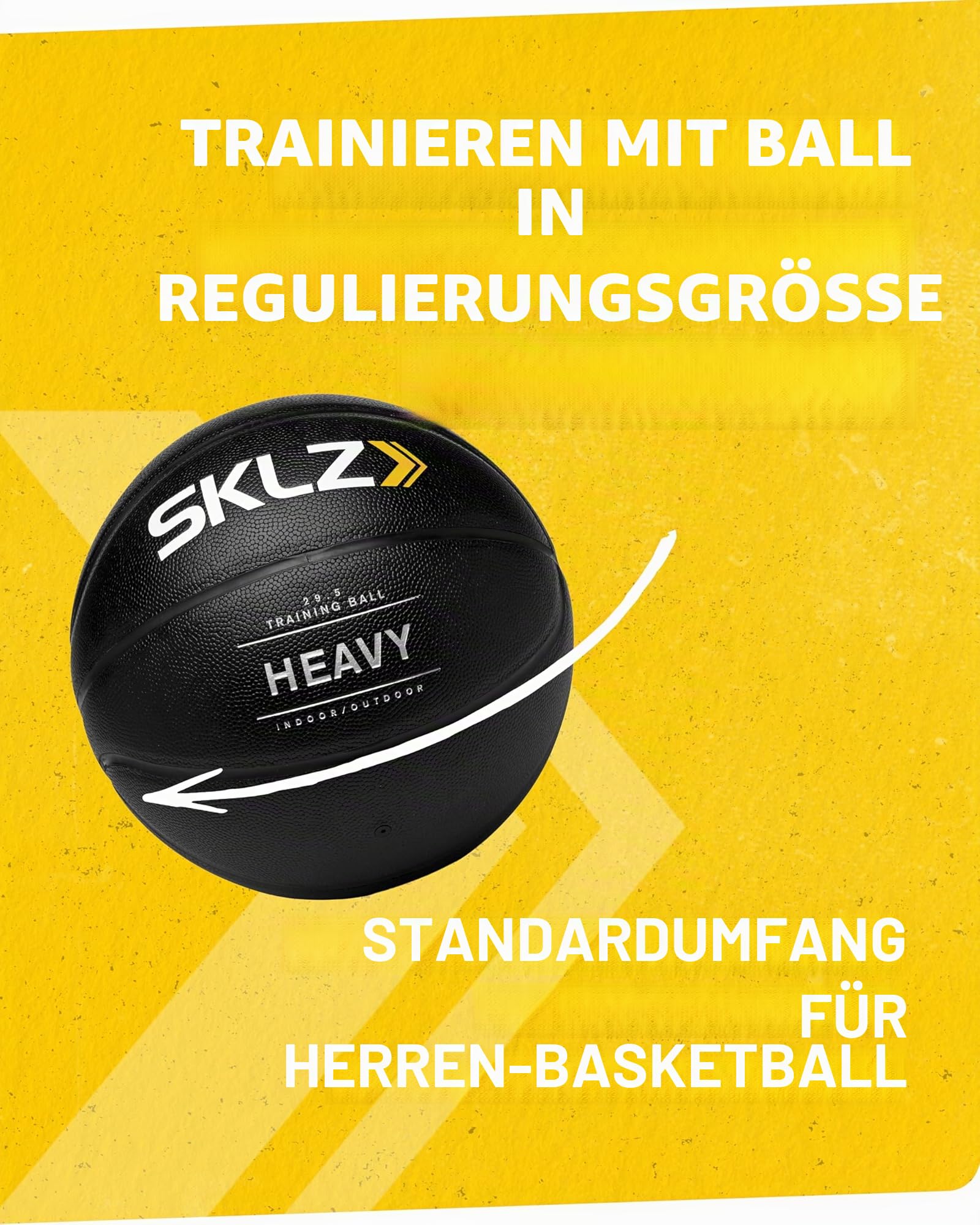 SKLZ Control Training Basketball zur Verbesserung des Dribblings und der Ballkontrolle