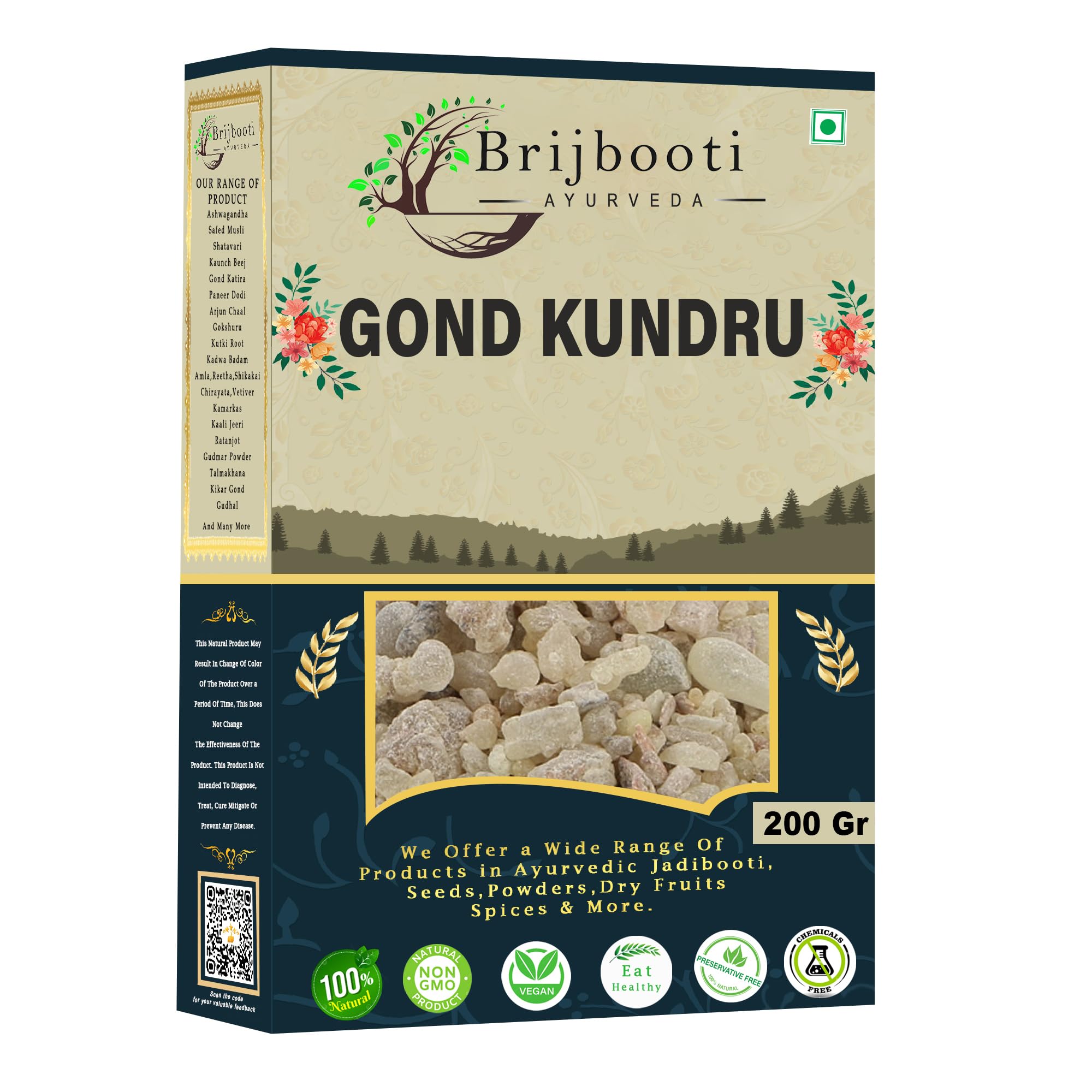 See full amazon price history chart for Brijbooti Gond Kundru - Shallaki Gum - Gond Kondru - Boswellia Serrata Gum - Pure & Natural (200 Grams) Brijbooti Gond Kundru - Shallaki Gum - Gond Kondru - Boswellia Serrata Gum - Pure & Natural (200 Grams) (B0CNXWMM4R) Amazon Price History, Amazon Price Tracker