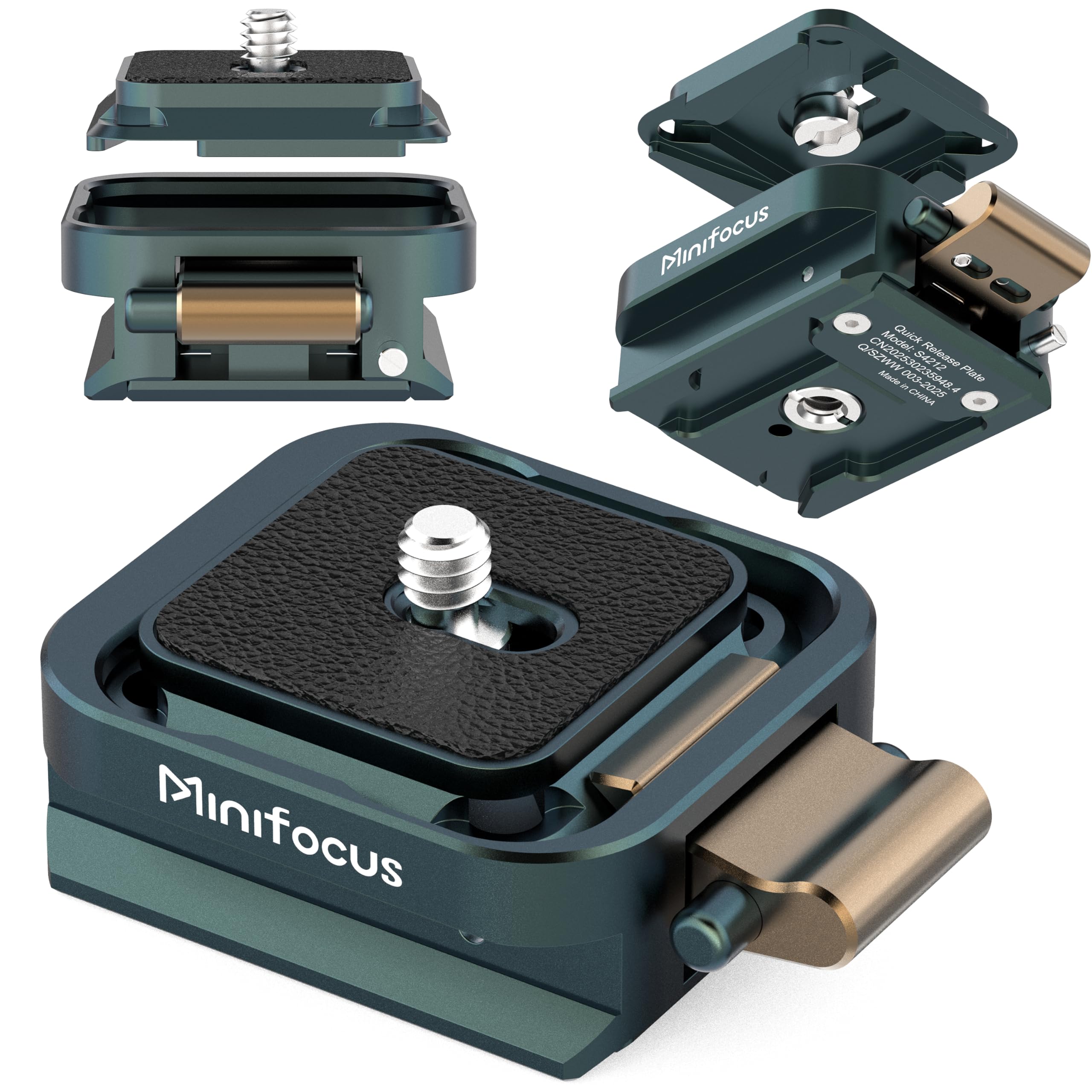 Amazon.com : MINIFOCUS Universal Camera Quick Release Plate Kit