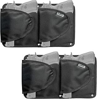Pistol Holder Magazine Pouch for Gun Safe Organizer,Reinforced Pistol Holster Magazine Holders Combination for Gun Cabinet Gun Safe Accessories Storage - NEXT STATION