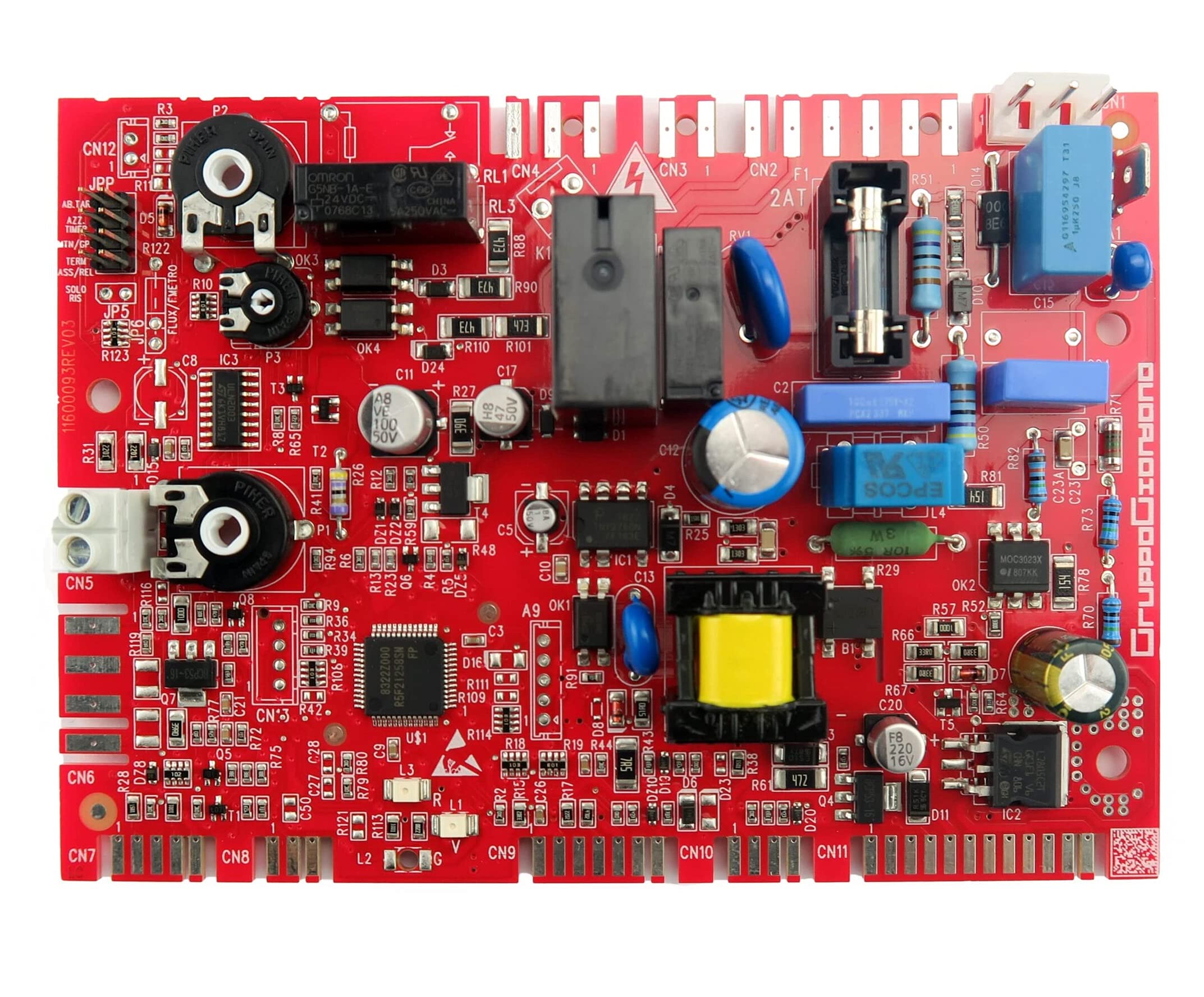 Hts Vokera Compact 24Se & 28Se Boiler Main Pcb Printed Circuit Board 20005569