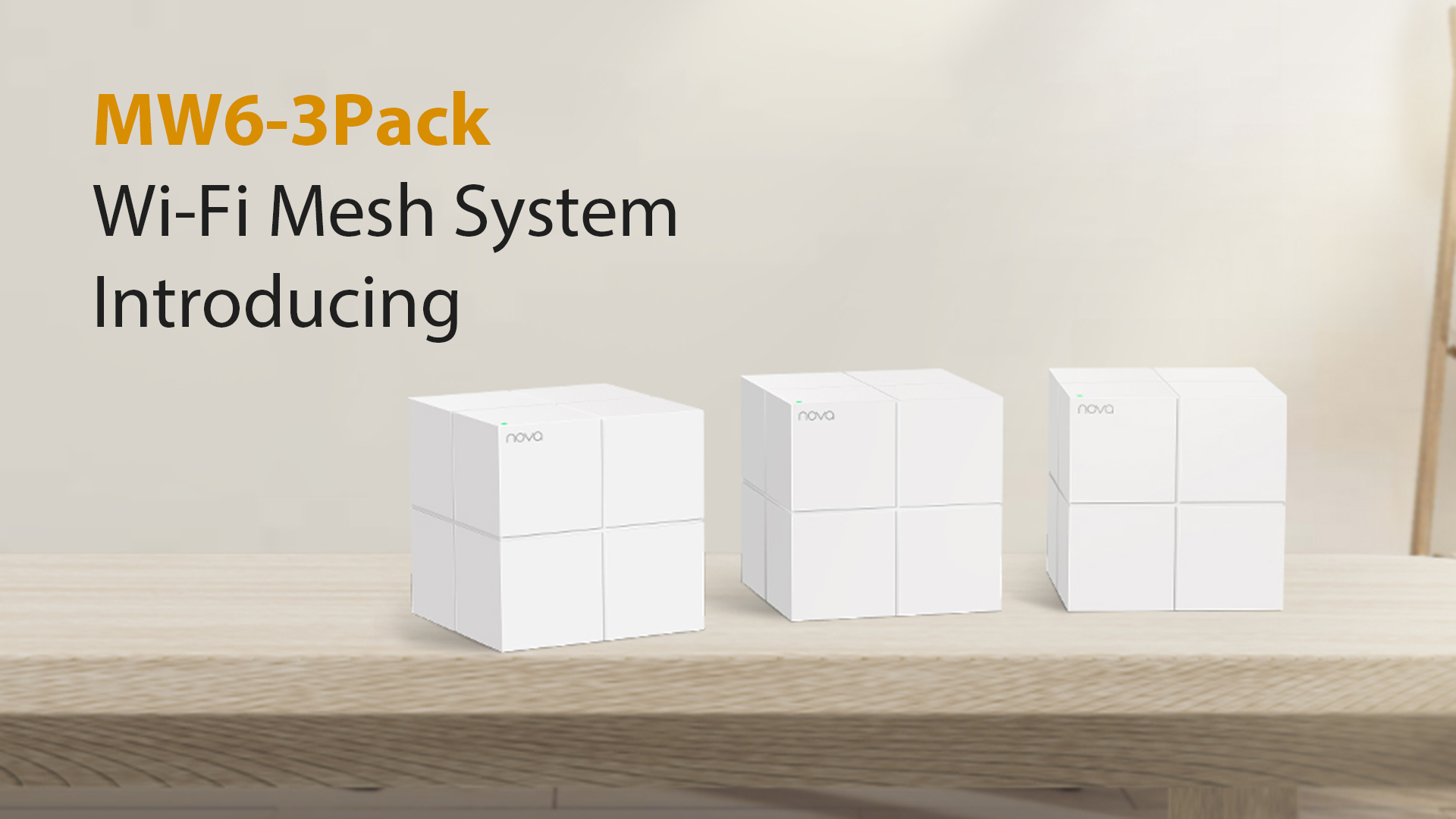 Tenda Nova MW6 Mesh Système Wi-Fi Gigabit double bande