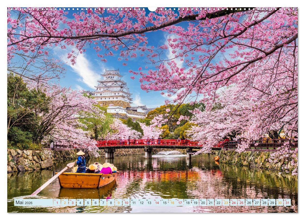 Japan - Tradition und Hightech (hochwertiger Premium Wandkalender 2026 DIN A2 quer), Kunstdruck in Hochglanz: Fernöstlicher Inselstaat zwischen Tradition und Moderne. (CALVENDO Orte)