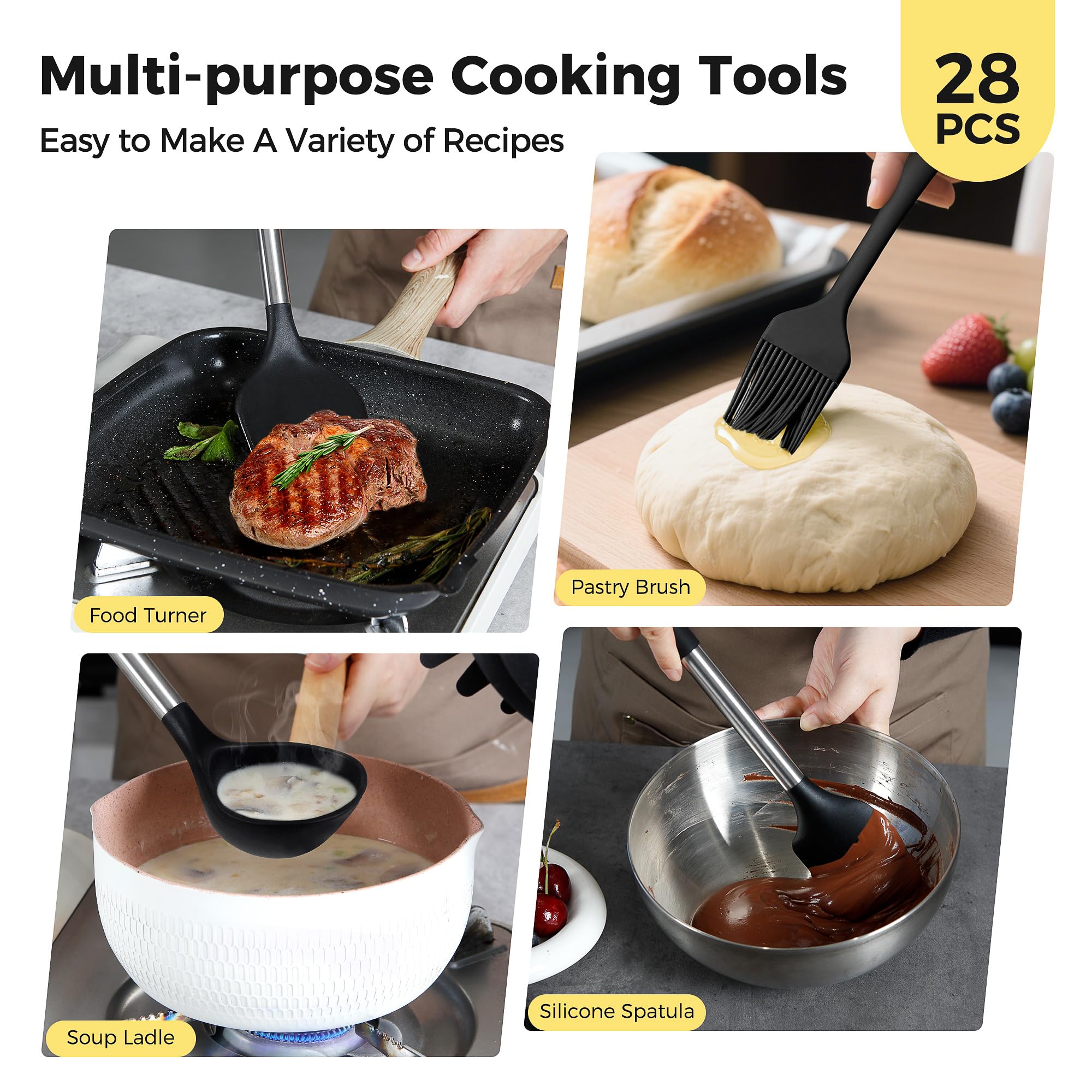 Hvygss Cooking Utensil Sets