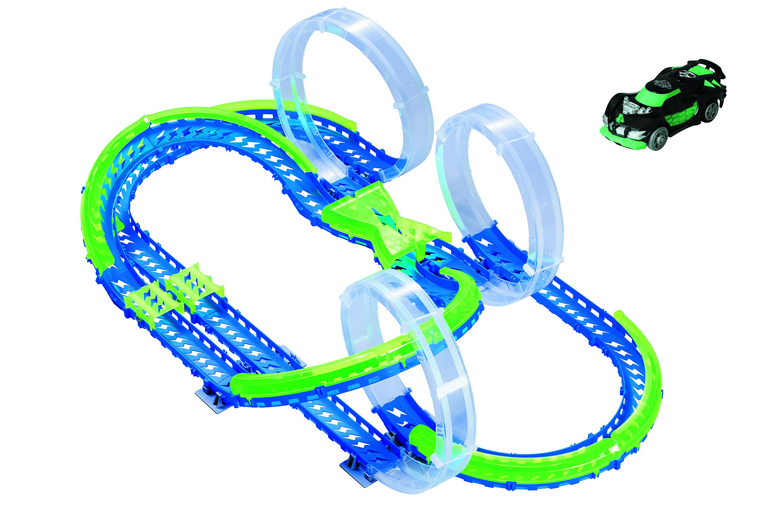 Amazon.com: Auldey Toys Wave Racer Triple Skyloop Raceway