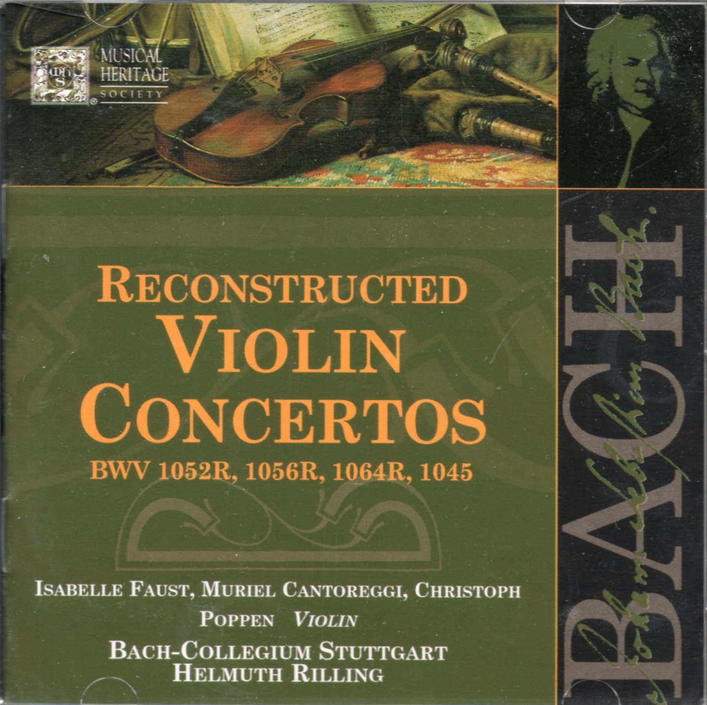 Bach: Reconstructed Violin Concertos [Audio CD]