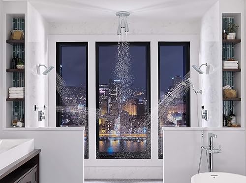 Miniatura 19 de Delta Faucet Ara 17 Series - Kit de moldura de válvula desviadora integrada de 6 ajustes, kit de moldura de válvula desviadora cromada, kit