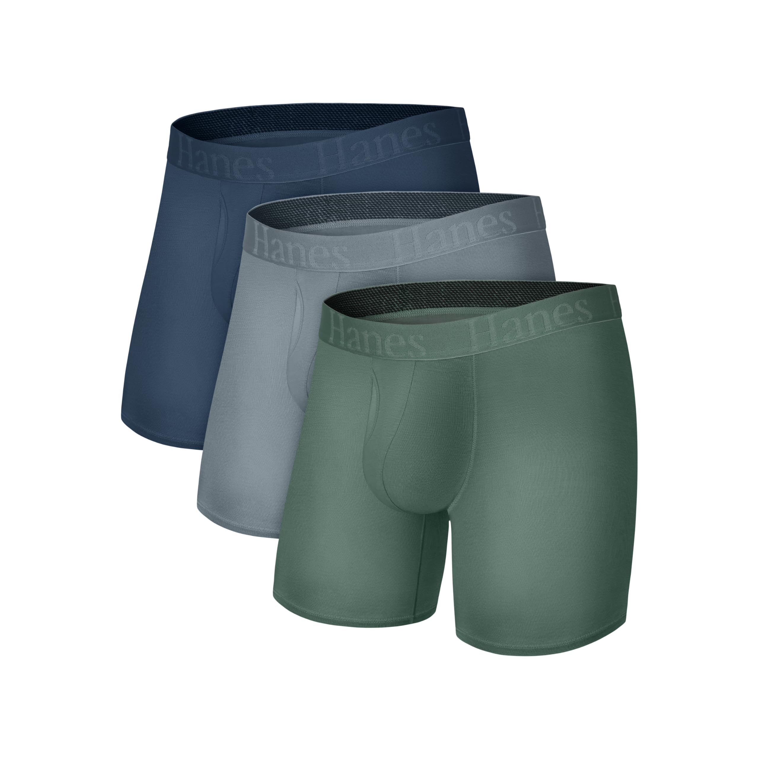 Hanes Men's Originals SuperSoft Boxer Briefs
