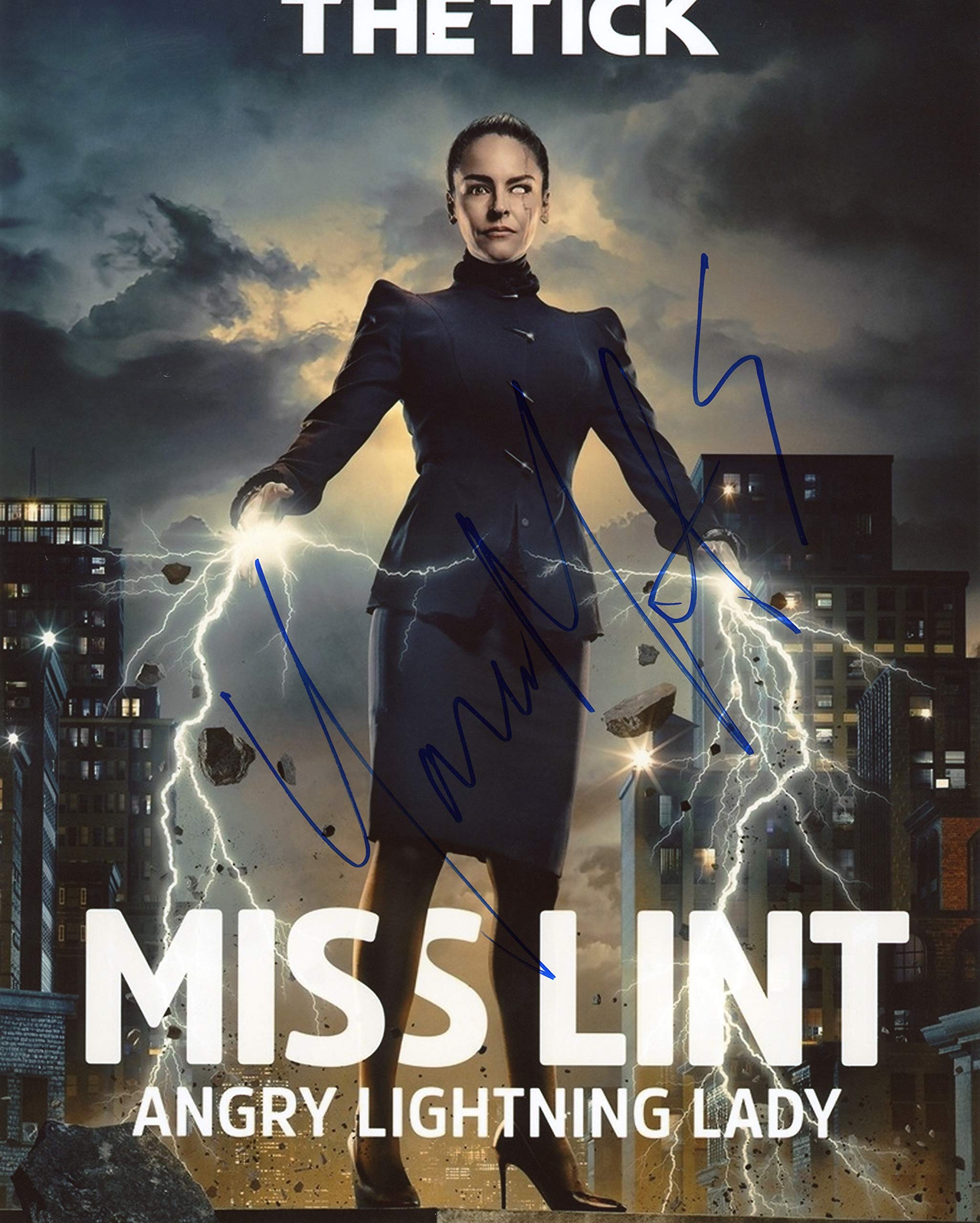 Yara Martinez The Tick Autograph Signed Miss Lint 8x10 Photo Acoa At Amazon S Entertainment Collectibles Store