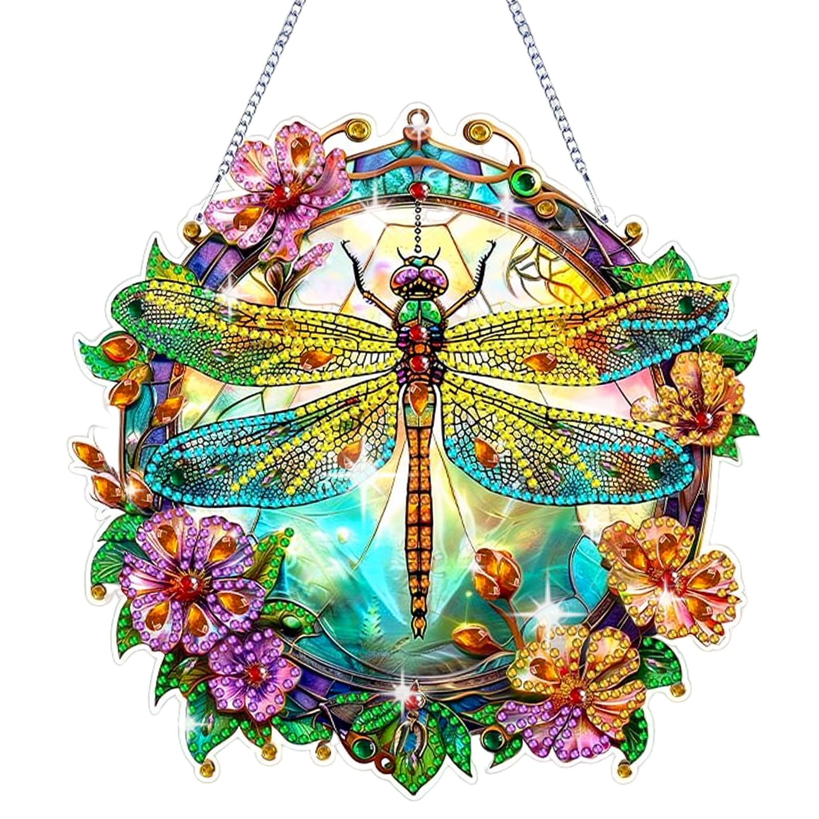 Doafoce Libelle Diamond Painting Anhänger, Diamond Painting