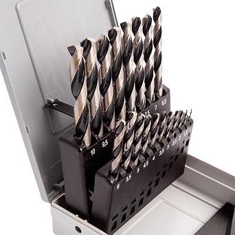 Bosch Professional 19-piece PointTeQ HSS Twist Drill Bit Set (for Metal, ProBox, Drill Driver Accessories)