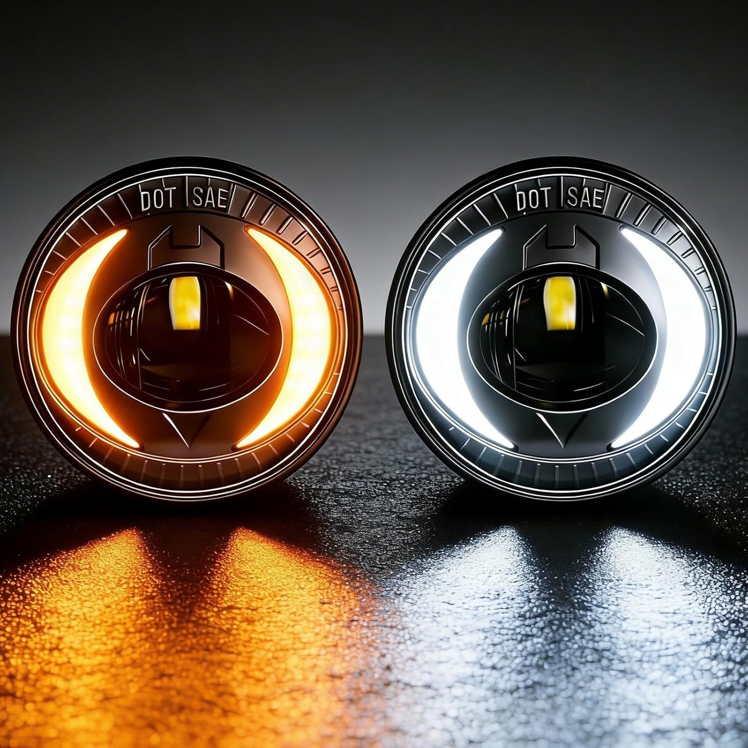 LED Fog Lights with DRL/Turn Signal Compatible with 07-13 Chevy Avalanche 07-14 Suburban Tahoe GMC Yukon/XL 14 Sierra 1500/15 2500HD/15 3500 HD, Driving Fog Light Assembly, Upgrade and Modified 1 Pair