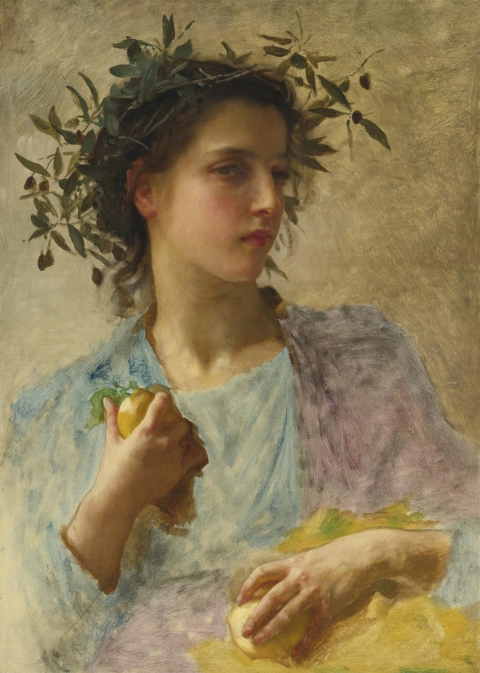 ARTXLXXBN Famous Painting Art Wall Decor Abstract Art Picture canvas picture workart painting by William Adolphe Bouguereau Animal Pictures for Home Decor 60x90cm