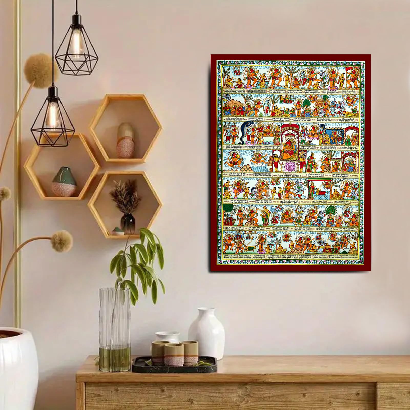 See full amazon price history chart for Sikhash Canvas Painting Hanuman Chalisa Religious Art Painting for Living Room | Wall Decor | Bedroom | Pooja Ghar | Office | Hotel | Rajasthani Art (Large Unframed - 12 x 9 inches) a2 Sikhash Canvas Painting Hanuman Chalisa Religious Art Painting for Living Room | Wall Decor | Bedroom | Pooja Ghar | Office | Hotel | Rajasthani Art (Large Unframed - 12 x 9 inches) a2 (B0BZDTVRXG) Amazon Price History, Amazon Price Tracker