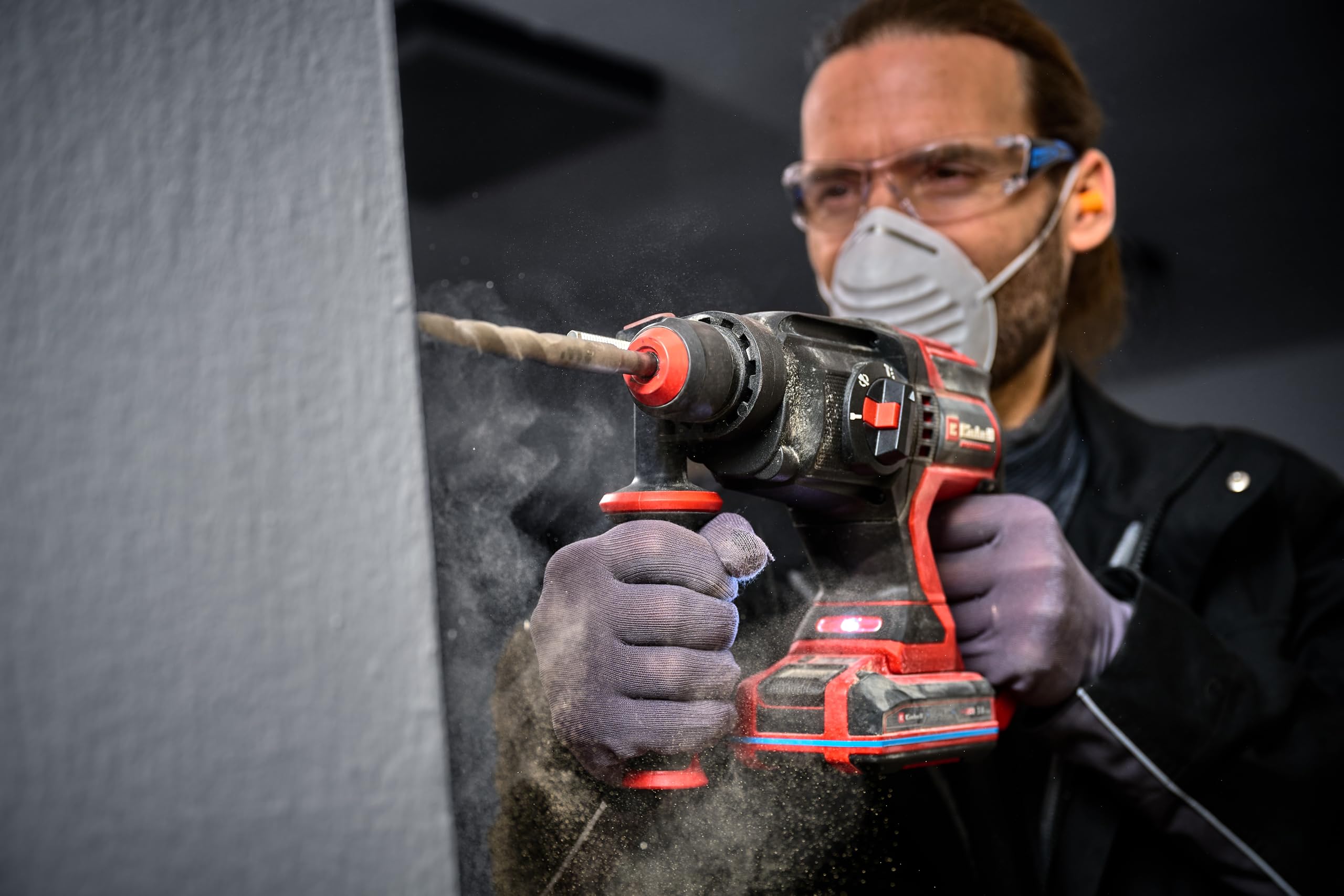 Tassellatore Einhell Professional TP-HD 18/28 Li BL - 4 Funzioni, Motore Brushless, Con Batteria - Foto 9