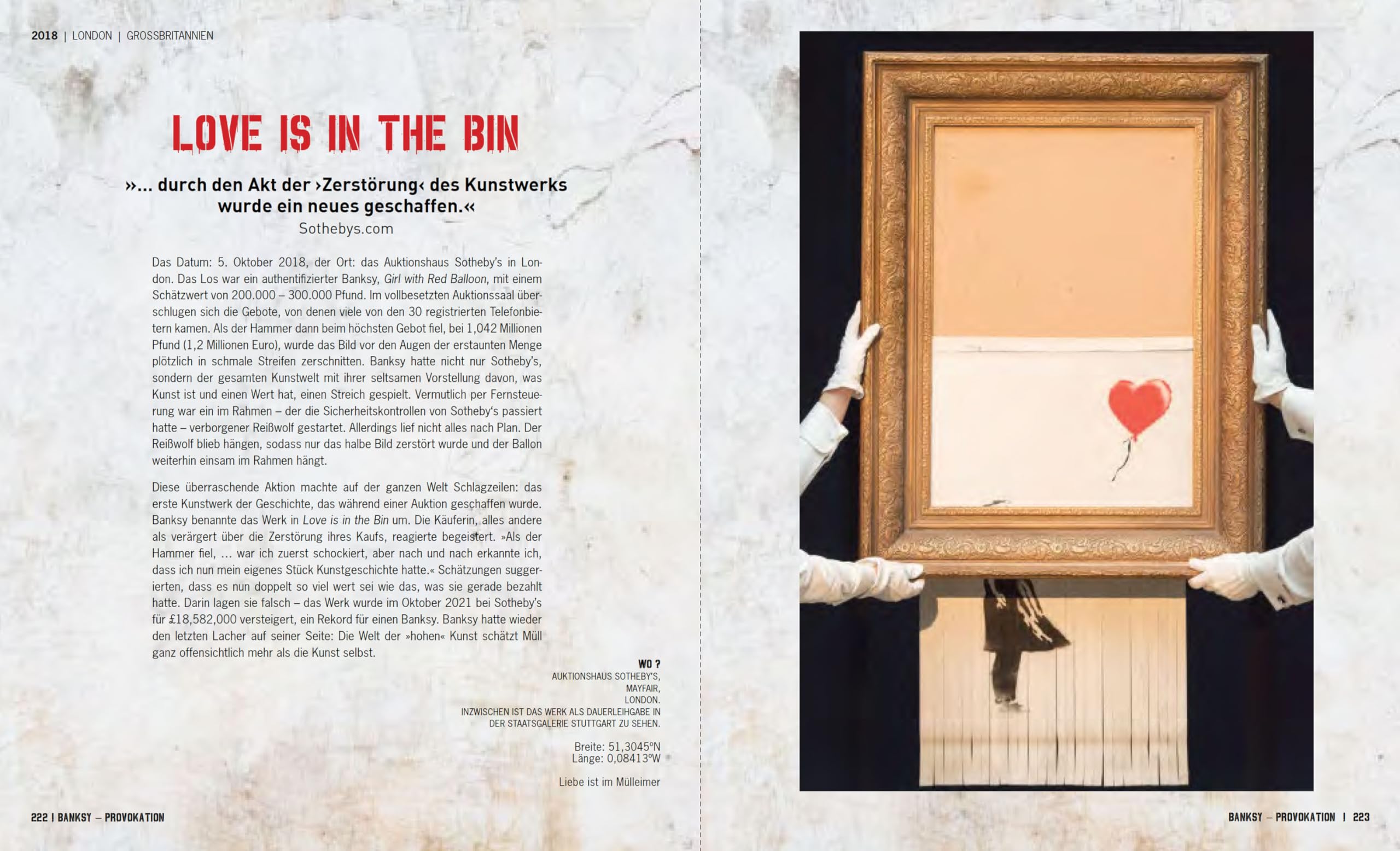 BANKSY PROVOKATION Street Art als politisches Statement: Überblick über Banksys Werke & Entwicklung als Künstler | Analysen berühmter Graffitis wie ... Alle Werke in einem Buch (Midas Collection)