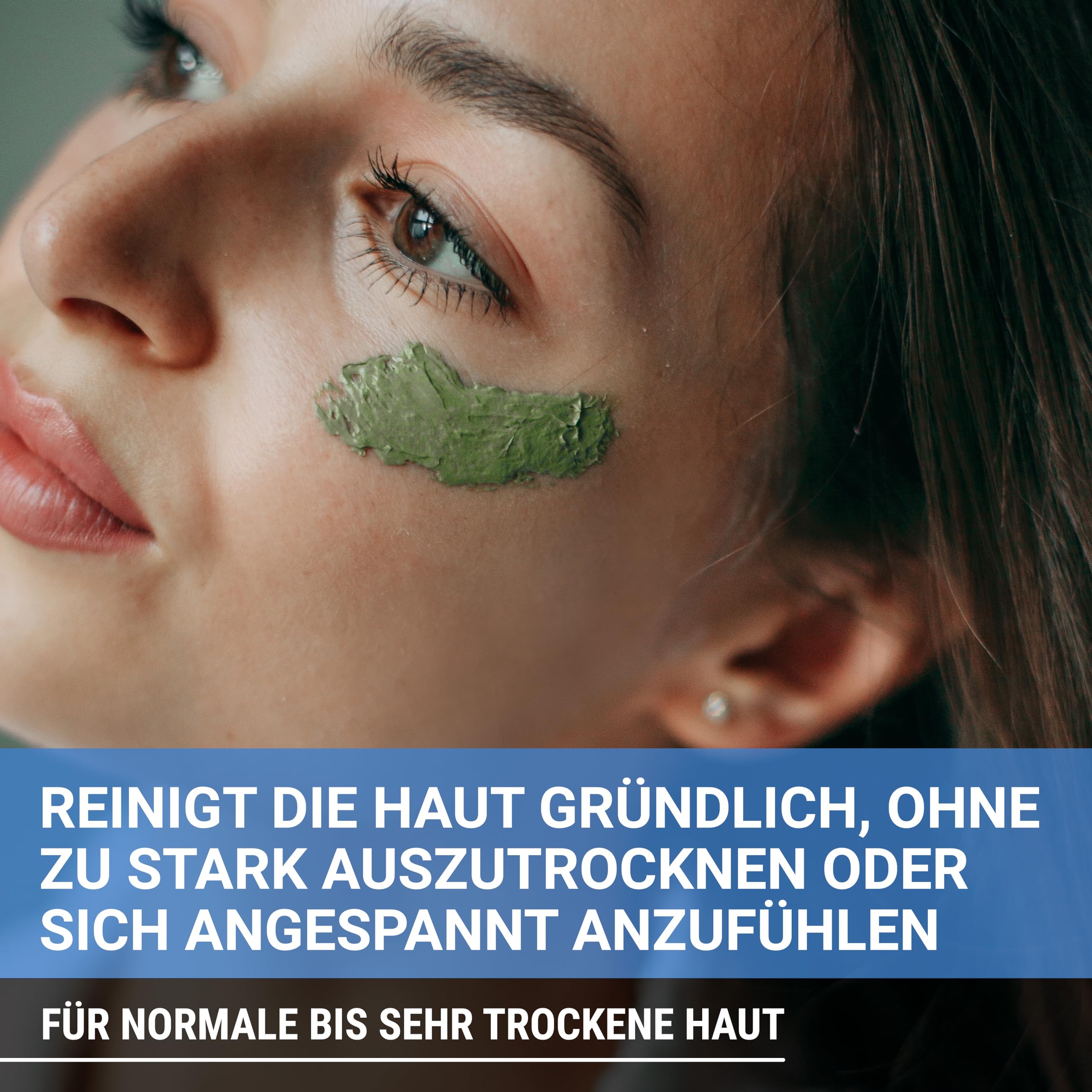 Cleansing Balm, Makeup Remover Balm, Abschmink balm für Frauen, Gentle Moisturising Cleansing Balm with Digging Spoon, Skin Cleanser, Cleansing Balm with Matcha Tea,Green Clay