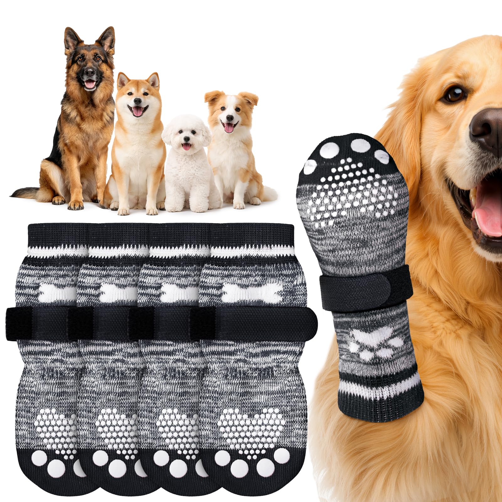 PICK FOR LIFE Hundesocken Anti Rutsch