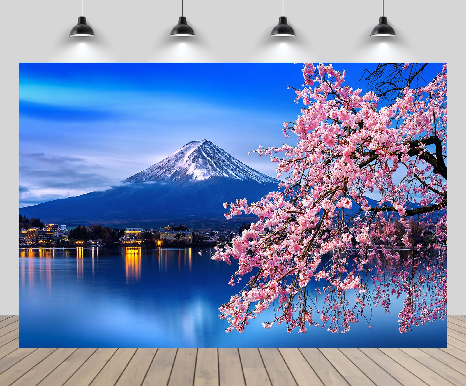 Amazon.com : chnywork 8x6ft Japanese Mount Fuji Backdrop Japanese