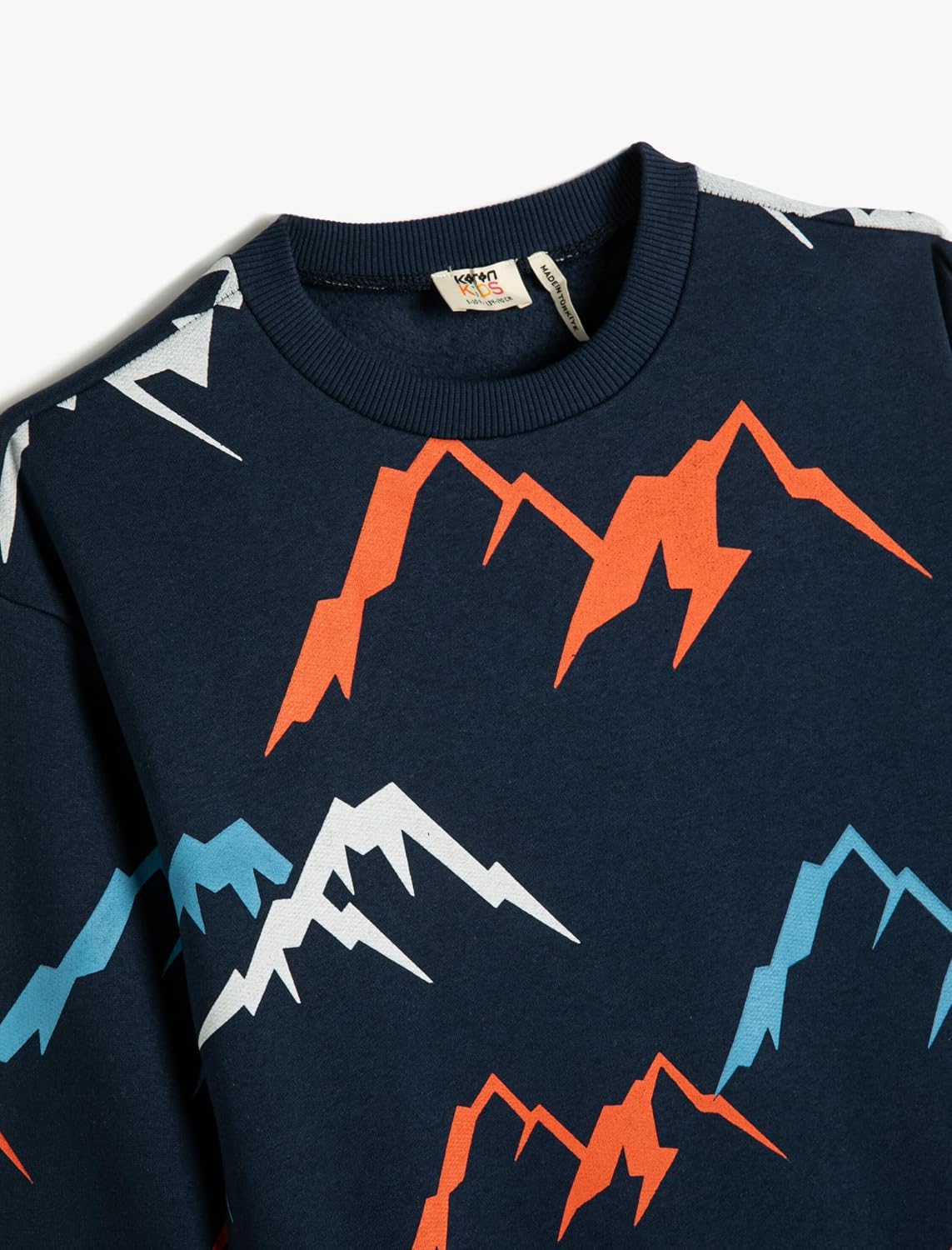 Koton Damen Baumwoll-T-Shirt Mit Print – Kurzärmlig, Off-white, Größe XS