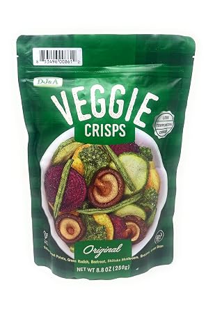 DJ&A Veggie Crisps Original 8.8oz - 1 bag
