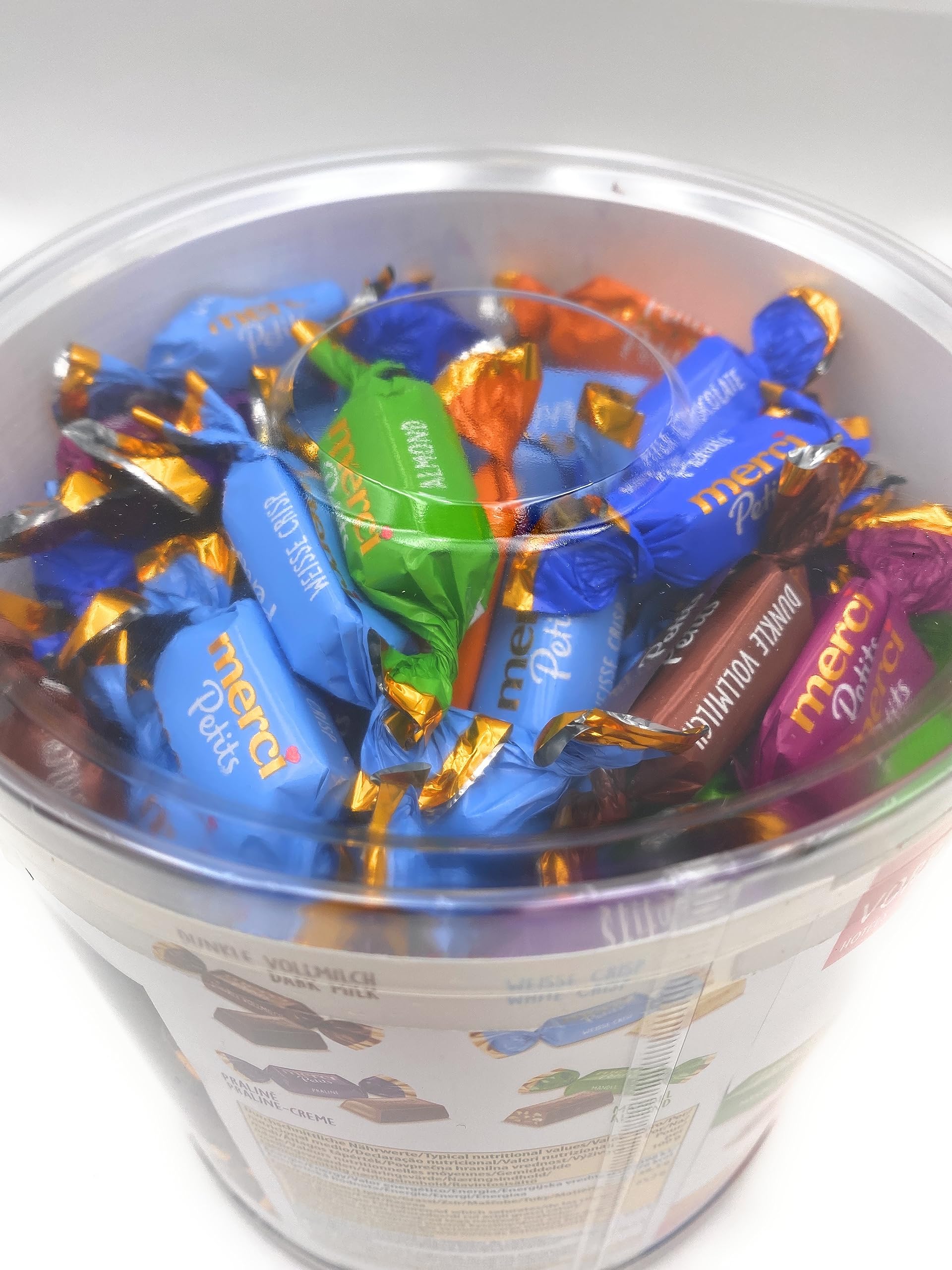 Storck Merci Petits Chocolate Collection 2 x 1000g Runddosen Feinste Pralinen 2kg Großpackung