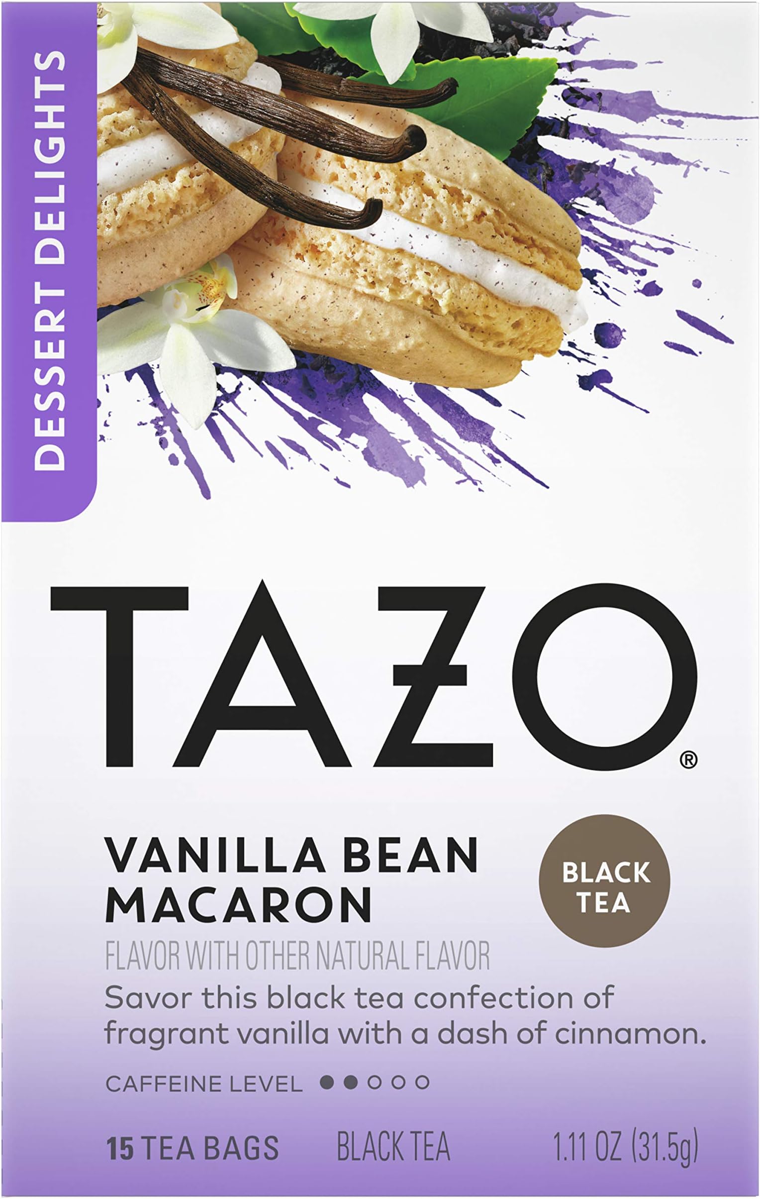 TAZO Vanilla Bean Macaron