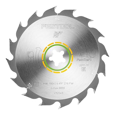 Festool Lame de scie circulaire Wood RIP CUT HW 190x2,6 FF PW16