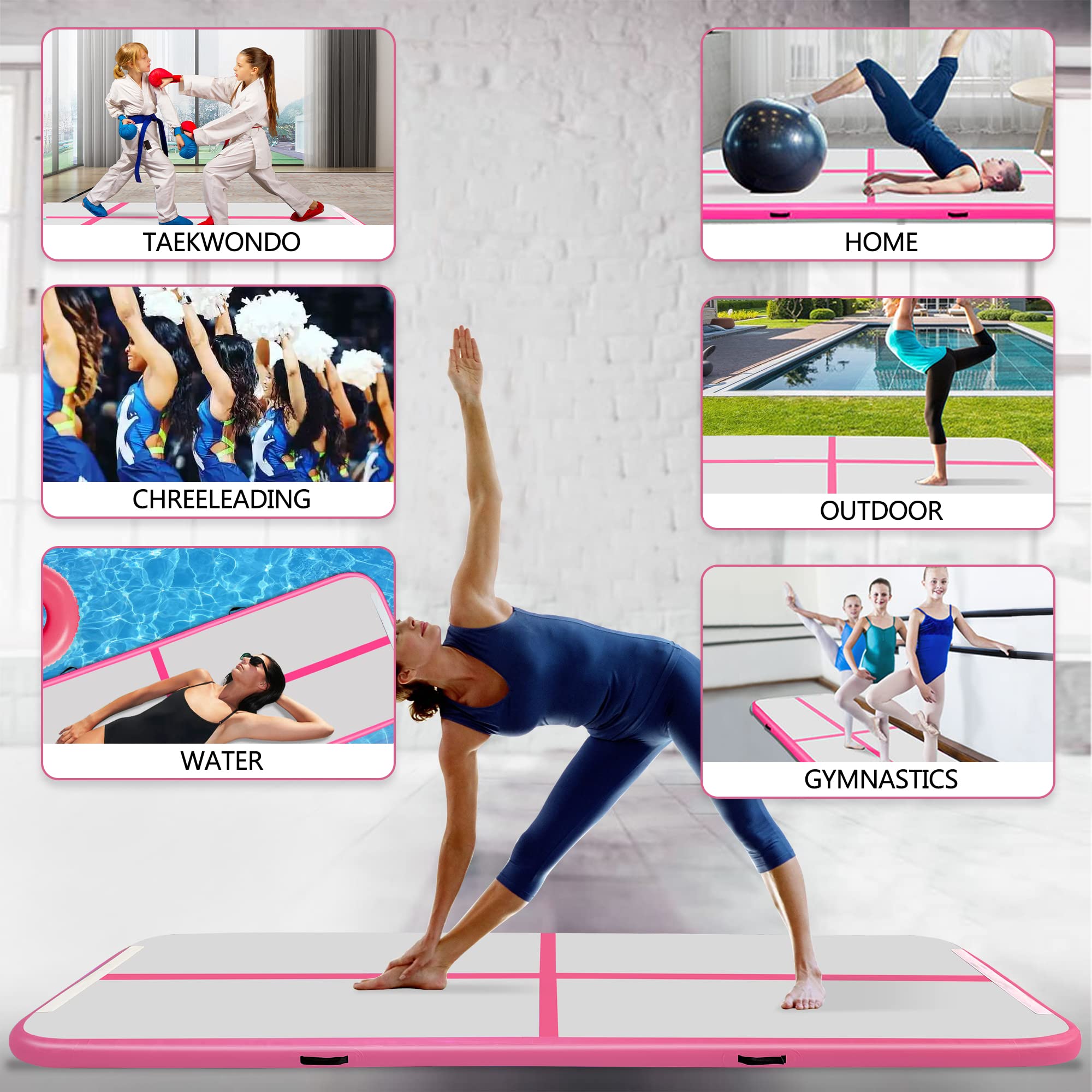 Amazon.com : COVERONICS Air Gymnastics Training Mats - 10FT