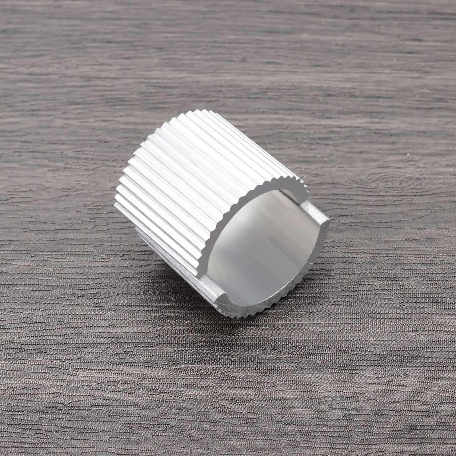 4 Pezzi In Lega Di Alluminio Manubrio Bicicletta Spessori Moto Manubrio Spacer Conversione Rondelle Conversione 28mm A 22mm Guarnizione Argento