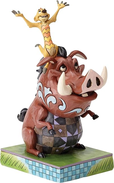 Disney 4054281 Traditions Timon and Pumba 13 x 8 x 18 cm
