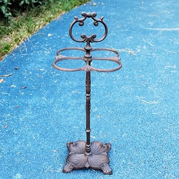 Umbrella Stand Rack Antique, Free Standing Metal Umbrella Holder, Umbrella Organizer for Long Short Umbrella,