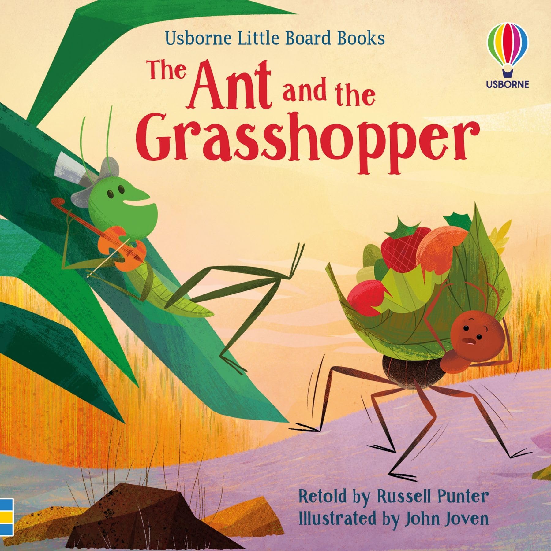 The Ant and the Grasshopper (Little Board Books)