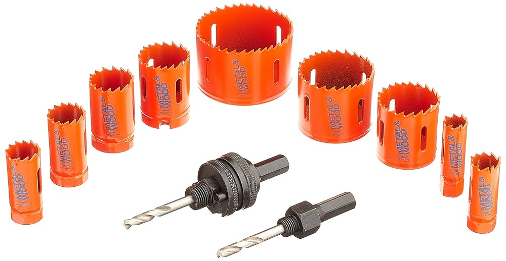 Amazon.co.jp: BAHCO(バーコ) Holesaw Set Bi-Metal バイメタル