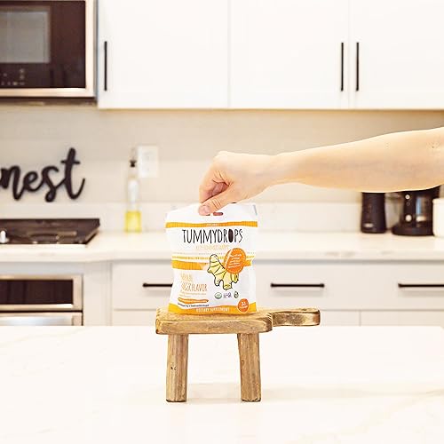 Miniatura 2 de Tummydrops Gengibre bolsa de 30 gotas individuales.