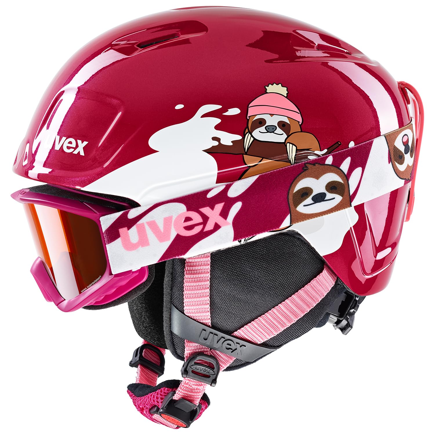 uvex heyya pro - Lichte skihelm voor kinderen - individuele aanpassing van de grootte - geoptimaliseerde ventilatie - Race Midnight - mat zilver - 54-58 cm