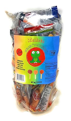 Miniatura 2 de Ricaletas Paletas - Ricaleta - Paletas mexicanas de tamarindo Dulces Mexicanos (24 unidades) - Tamarindo, Chamoy y Sandía
