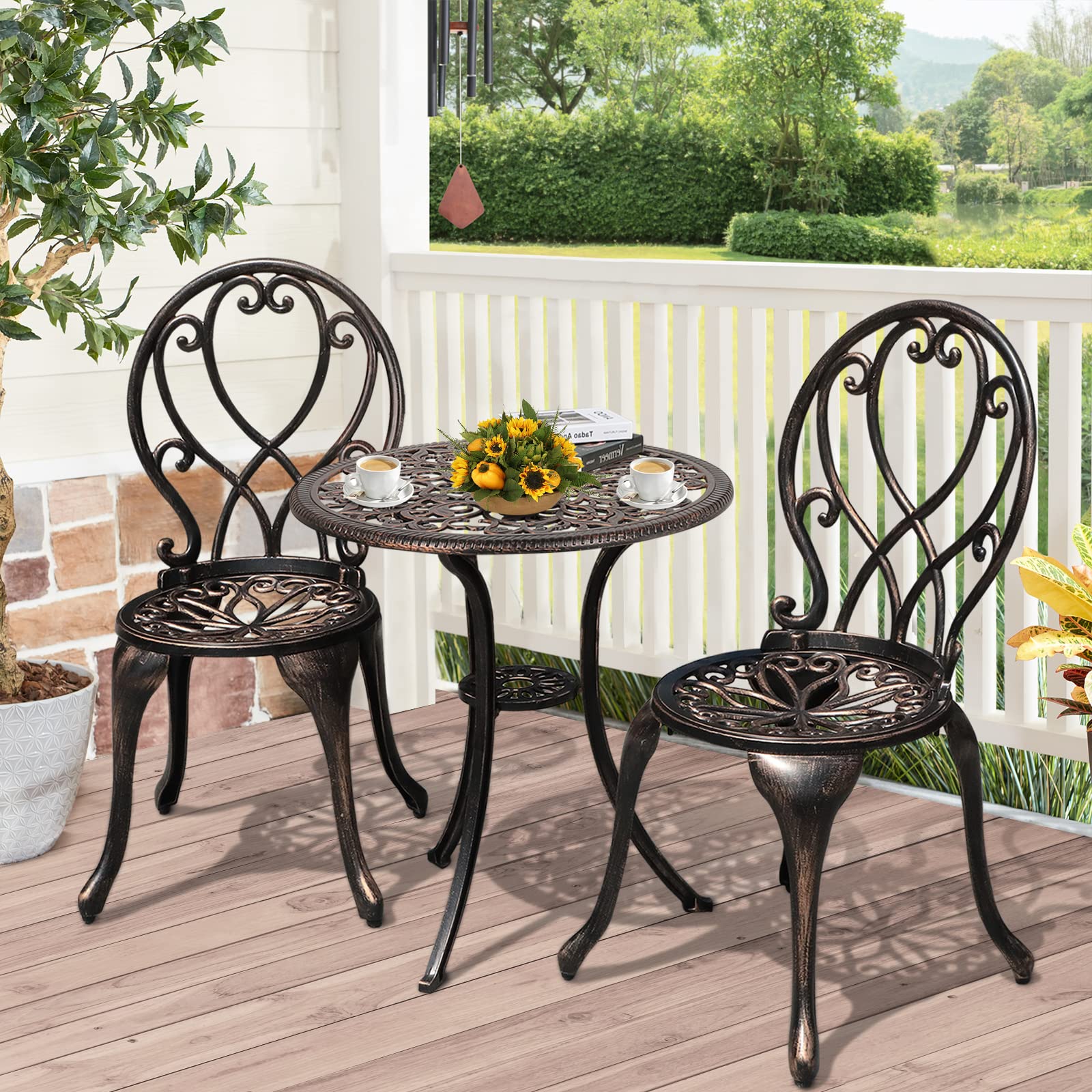 24 patio table umbrella PURPLE LEAF Round Tiltable Porch Poolside 10' Round / Grey Whether youre hosting a backyard barbecue or just lounging in the sun Volenca 10-ft Solar LED Patio