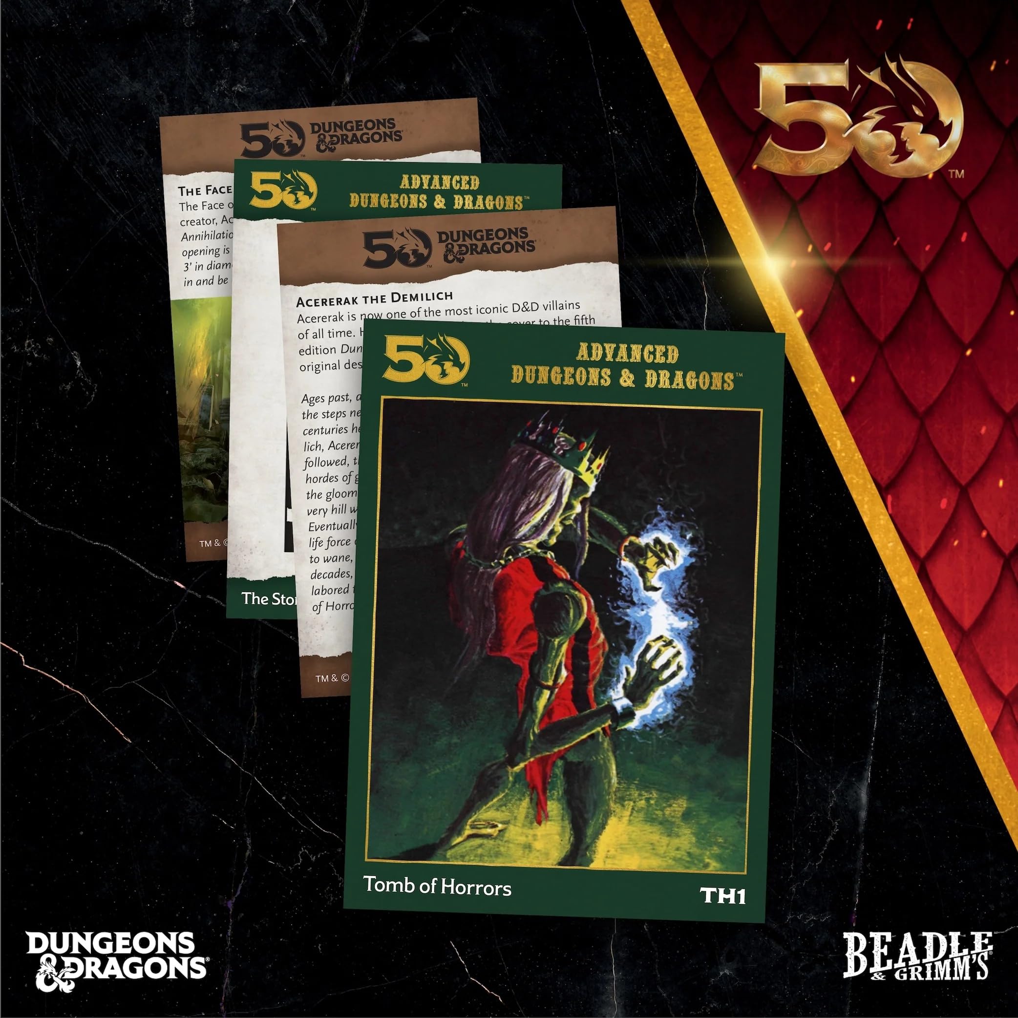 Beadle & Grimm's Set di dadi e accessori - Tomb of Horrors