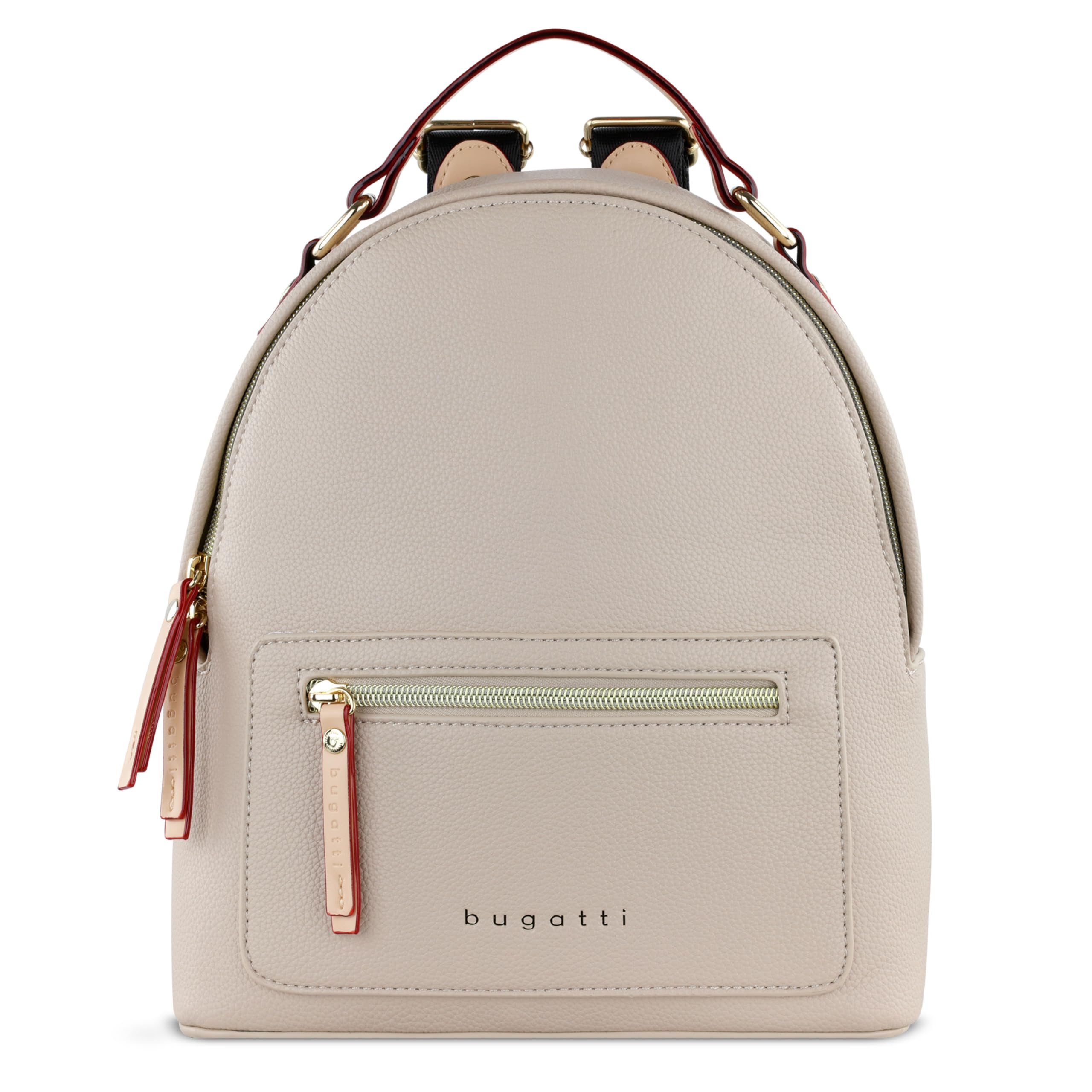 bugatti Ella Zaino piccolo da donna, zaino alla moda in similpelle