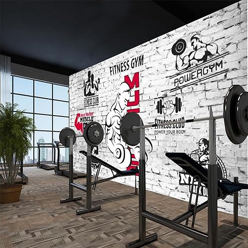 Vista 58 de Murales de pared de tamaño personalizado, gimnasio de culturismo Gorilla Fitness, murales de pared autoadhesivos extraíbles para despegar y pegar