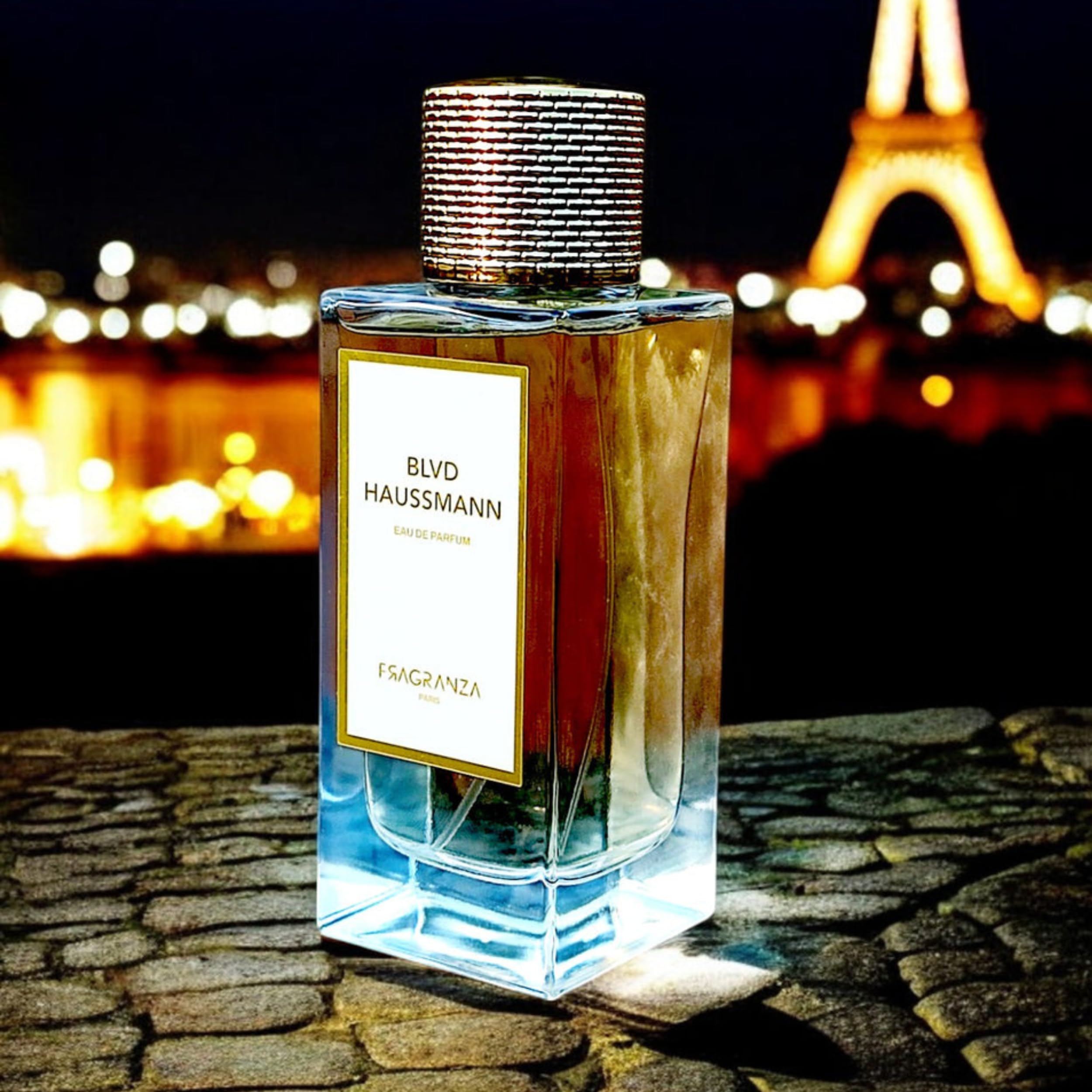 BLVD HAUSSMANN - UNISEXE PERFUM WODA 100ML - Blvd Haussmann FRAGRANZA Paris - Pomysł na prezent dla mężczyzn i kobiet - długotrwały zapach - MADE IN FRANCE