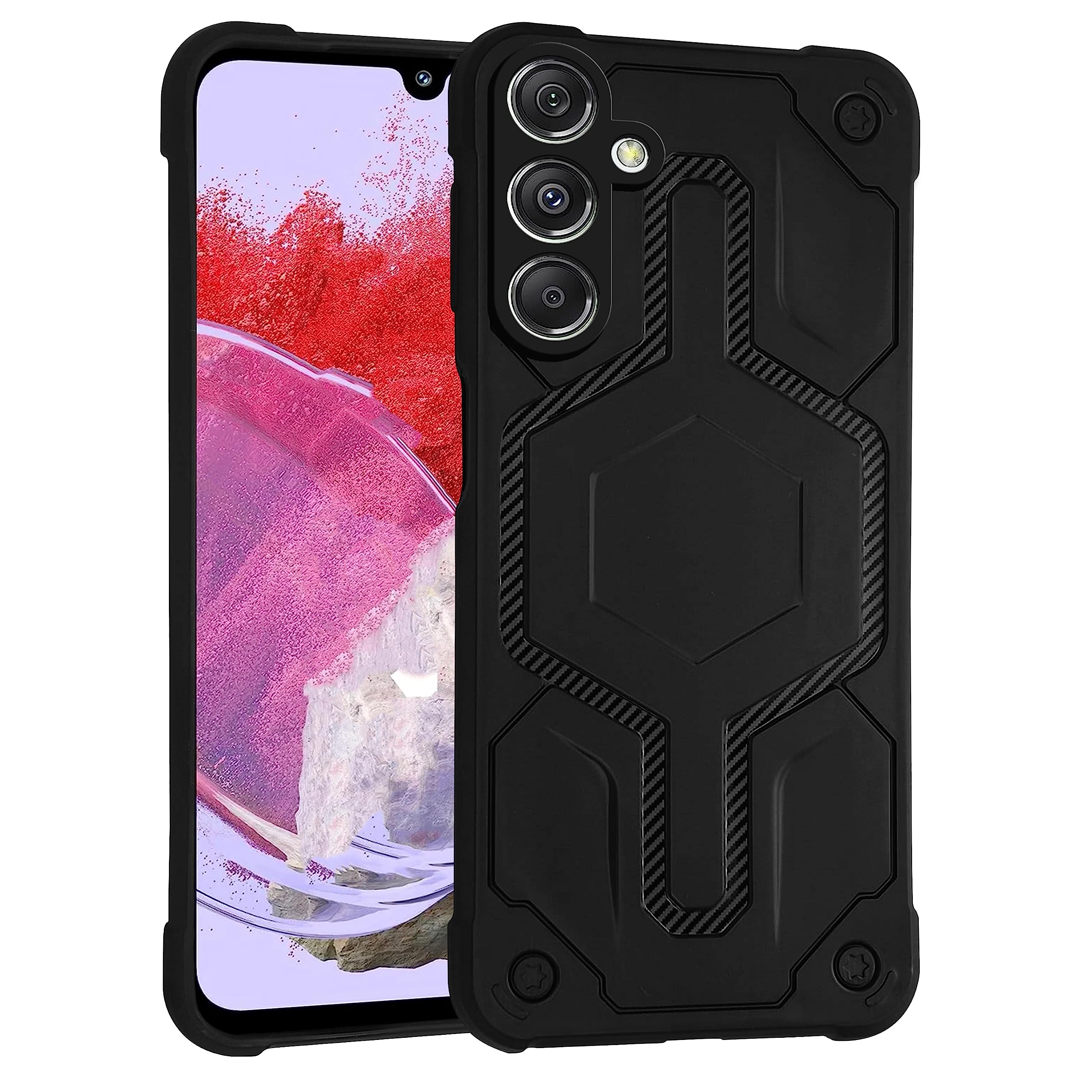Amazon Brand - Solimo Back Case Cover for M34 Samsung Galaxy F34 5G (Silicone_Matte Black) (B0CCJNYT4R) Amazon Price History, Amazon Price Tracker