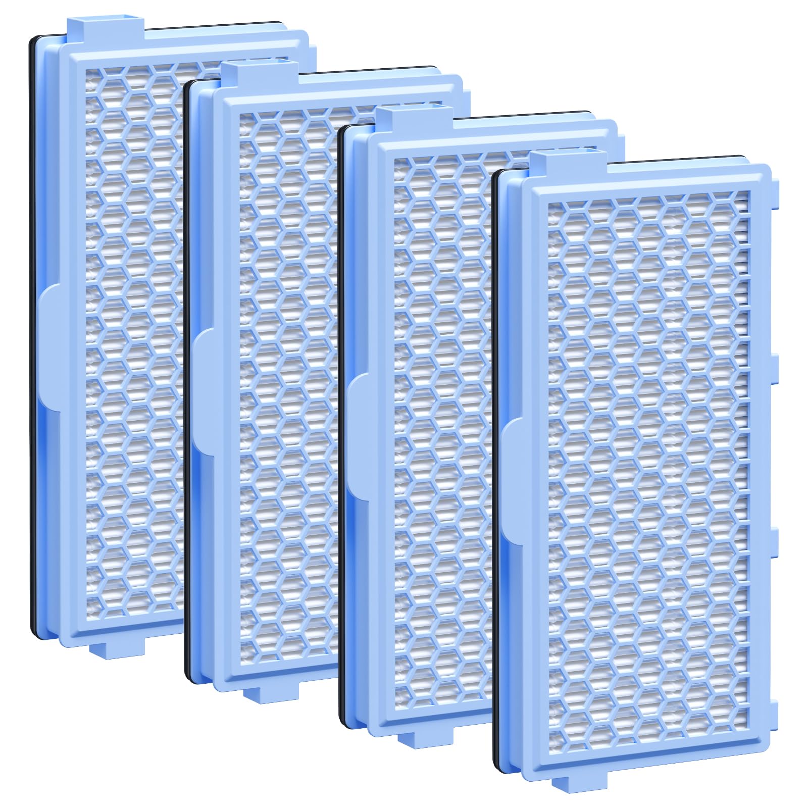 4 Pack SF-HA 50 Replacement Filter Compatible with Miele Vacuum Cleaner