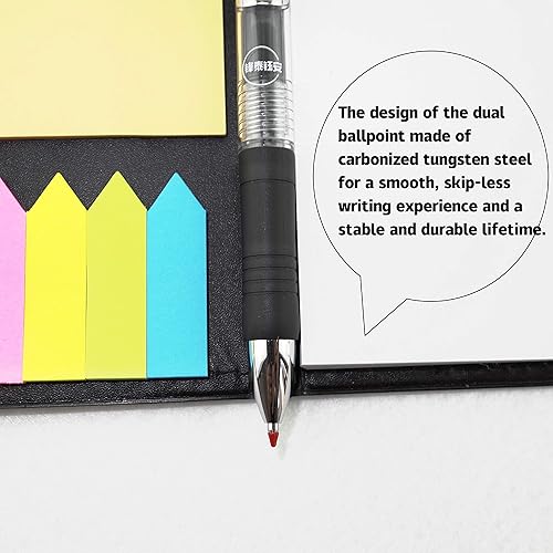 Miniatura 4 de Fengtaiyuan ADP18, bolígrafos de gel retráctiles, 0.020 in, tinta negra, extrafinos, escritura suave, paquete de 18 (ADP18)