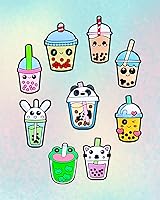 Vista 3 de 25 dijes para zapatos de té Boba para zuecos, sandalias, pulsera, pantuflas, zapatos de agua, té de burbujas de té, perla, leche, té, decoración