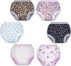 AGUDAN Baby Potty Training Pants, Cotton Cloth Toddler Toilet Training Underwear, 6 Packs, 2T