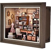 Droicc 3D Wooden Puzzle Dual Lighting Book Nook Kit Deals